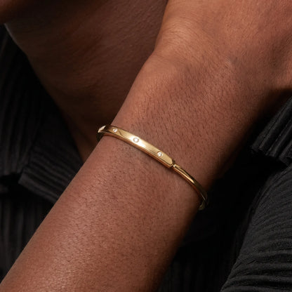 Lock Bangle Solstice Bracelet