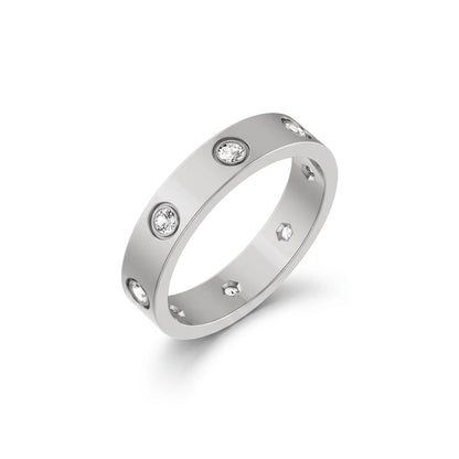 Love Timeless Eternity 8 Paved Ring