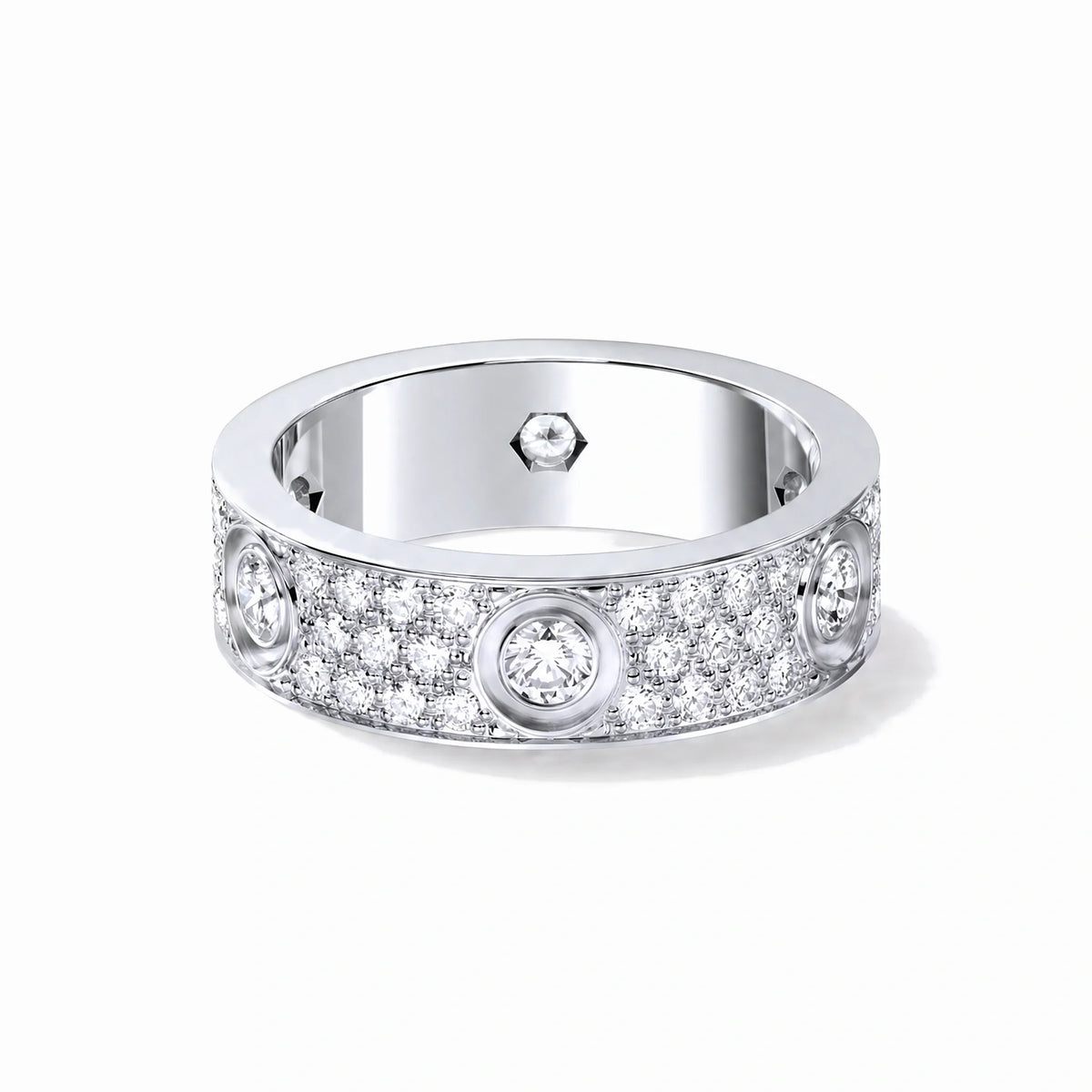 Love Classic Paved Ring
