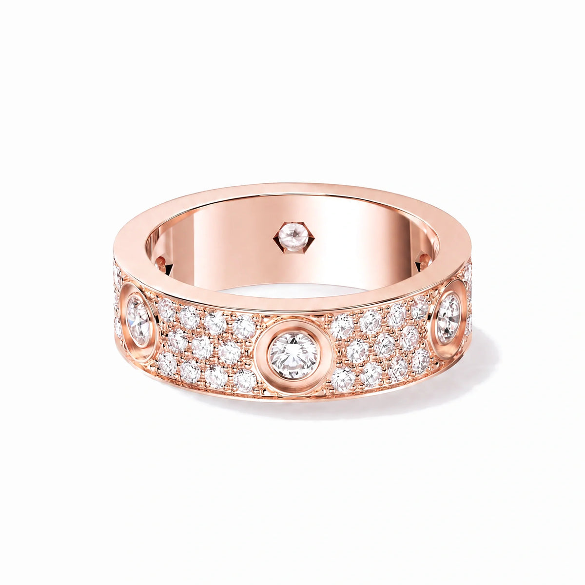 Love Classic Paved Ring