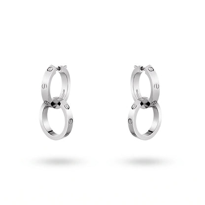 Love Duo Link Multiwear Earrings