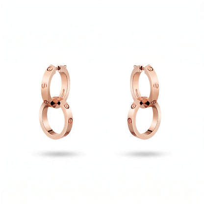 Love Duo Link Multiwear Earrings