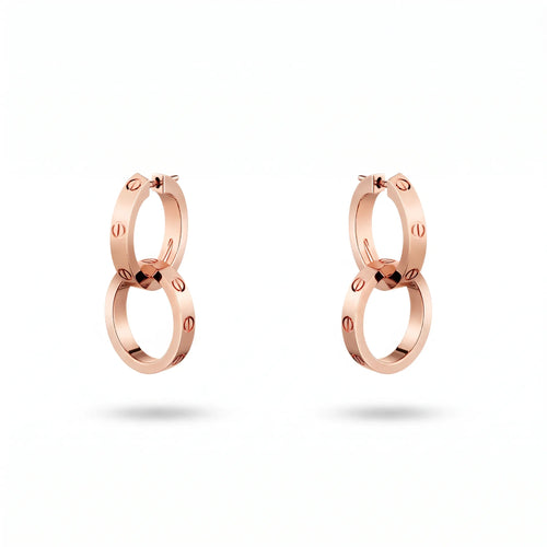 Love Duo Link Multiwear Earrings