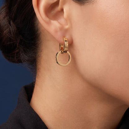 Love Duo Link Multiwear Earrings