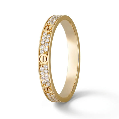 Love Lumiere Paved Ring
