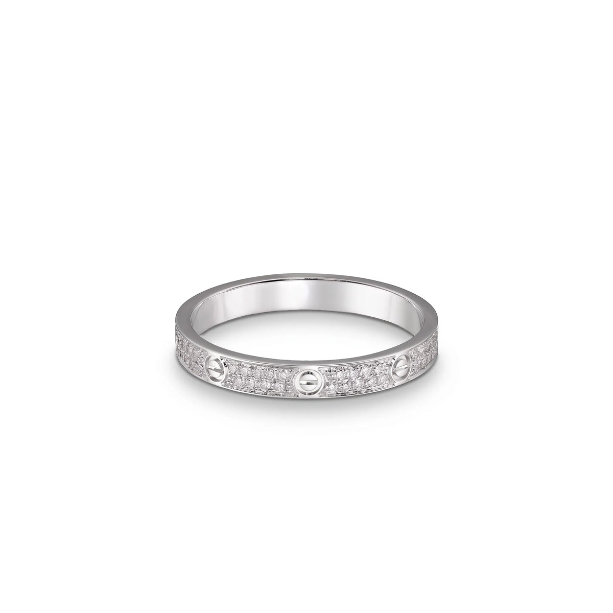Love Lumiere Paved Ring