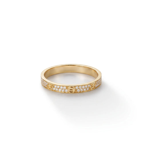Love Lumiere Paved Ring