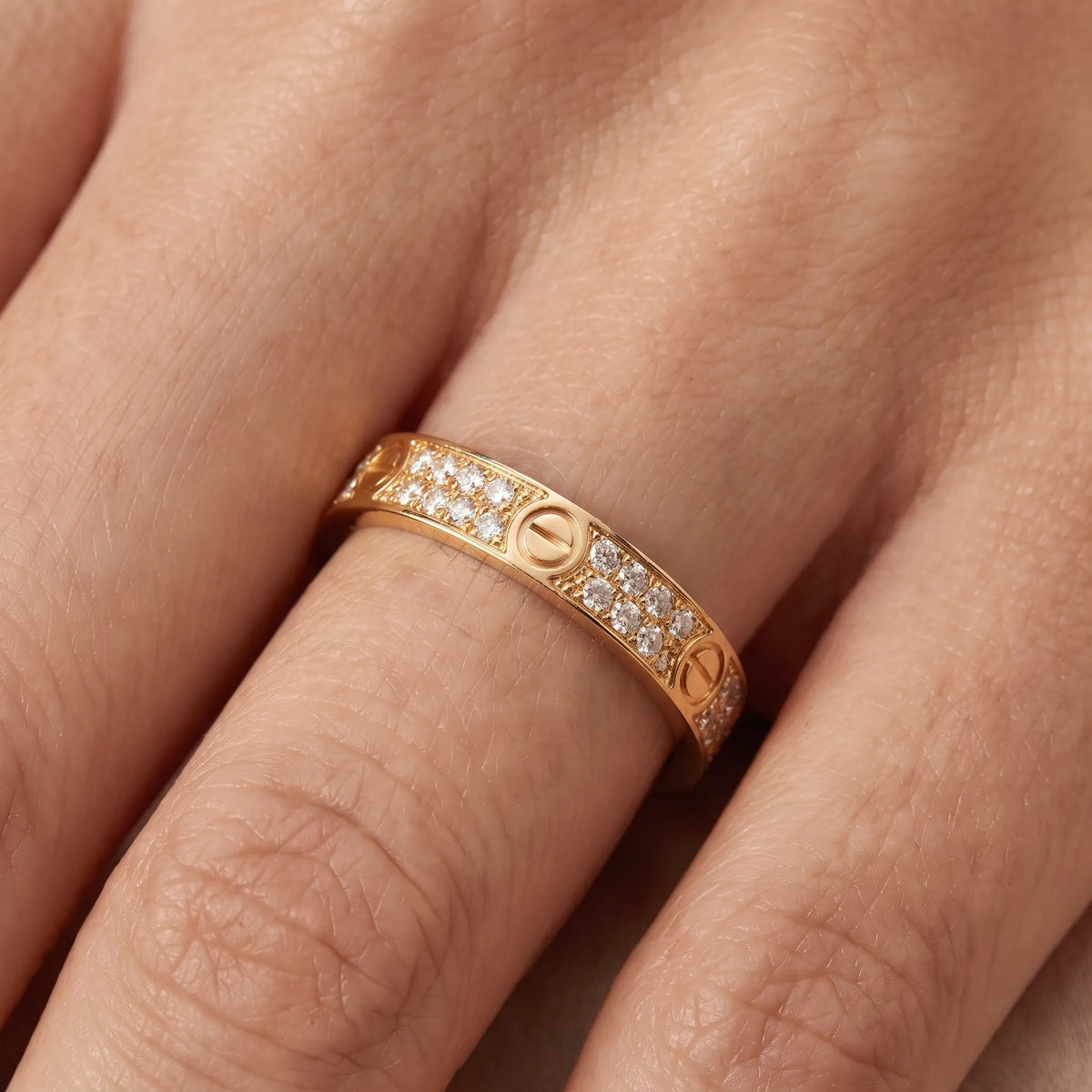 Love Lumiere Paved Ring