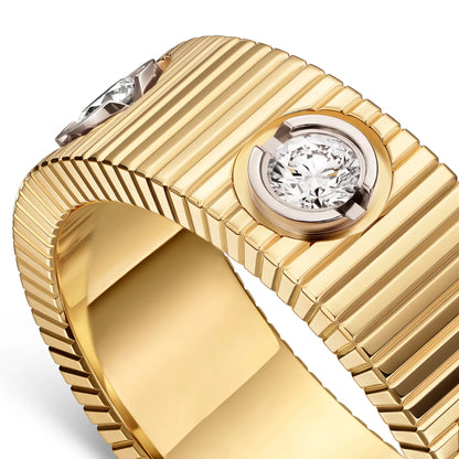 Love Marvelle Radiance Wide Ring