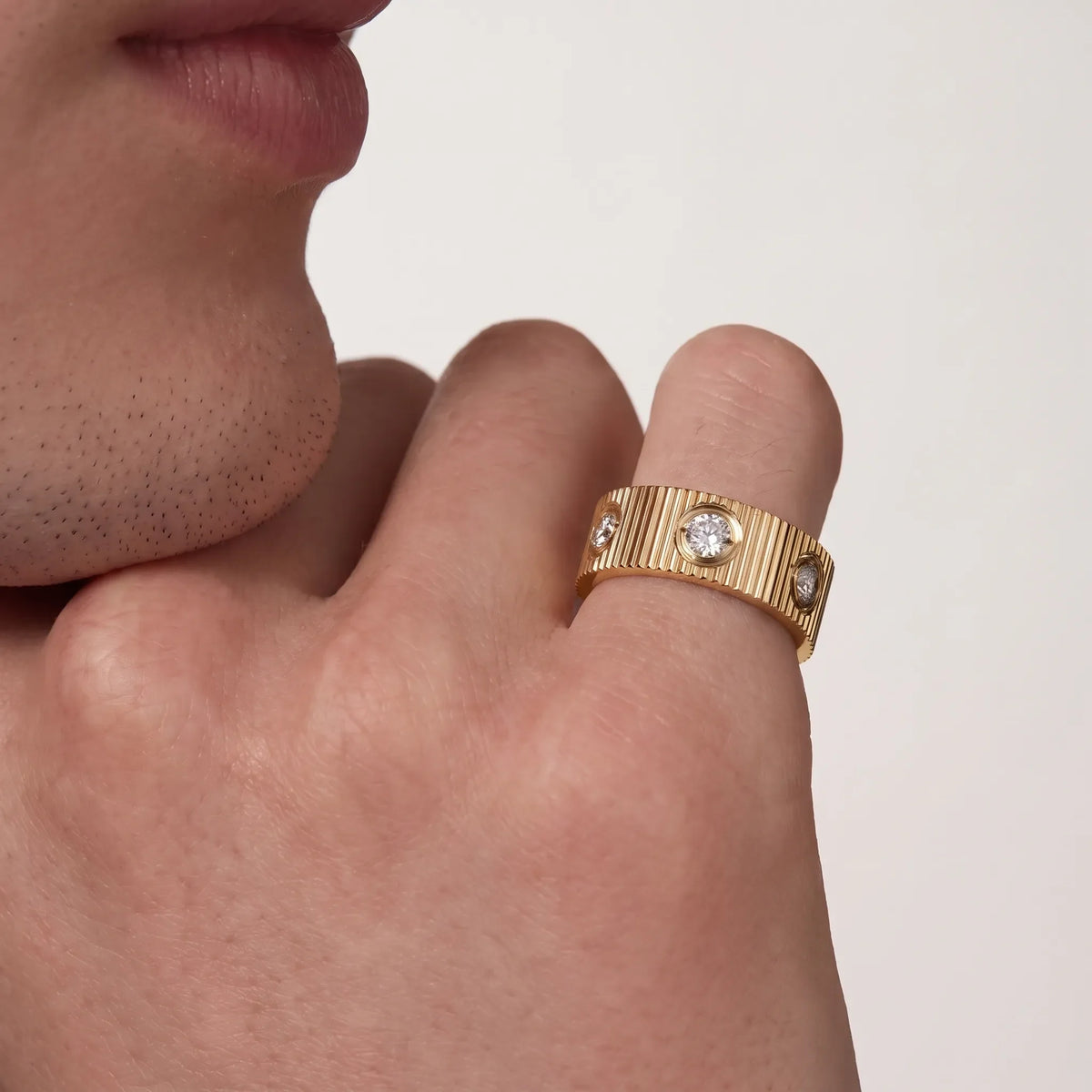 Love Marvelle Radiance Wide Ring