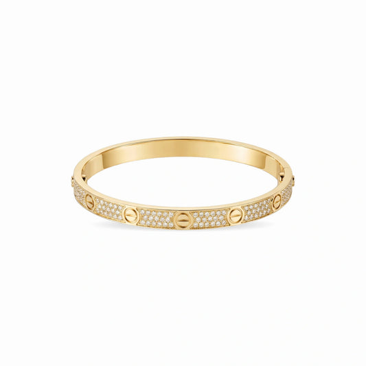 Love Pavé Screws Bracelet