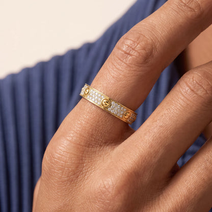 Love Petite Pavé Ring