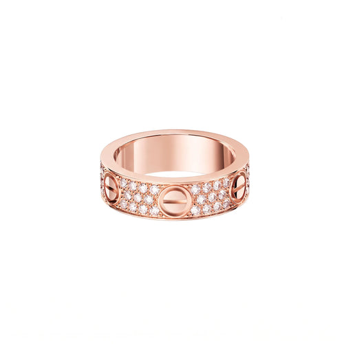 Love Radiant Pavé Band Ring