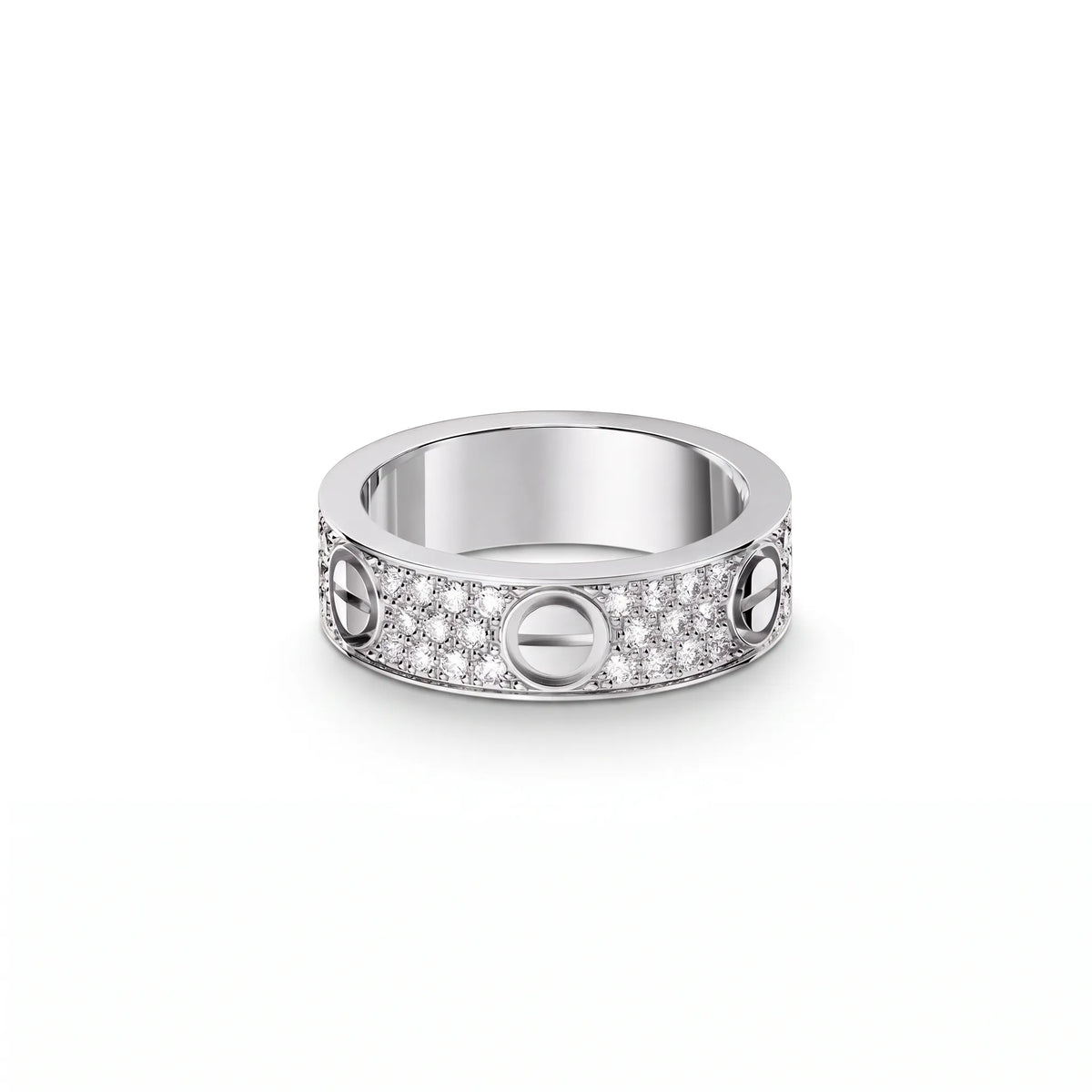 Love Radiant Pavé Band Ring