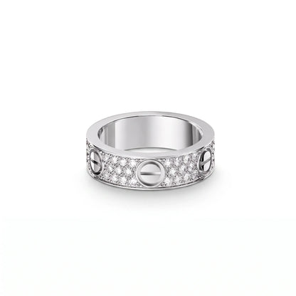 Love Radiant Pavé Band Ring