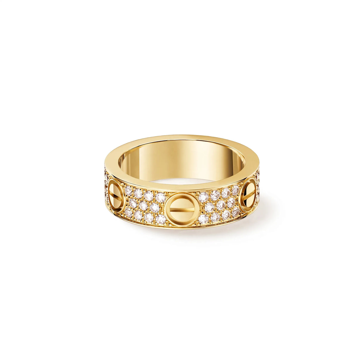 Love Radiant Pavé Band Ring
