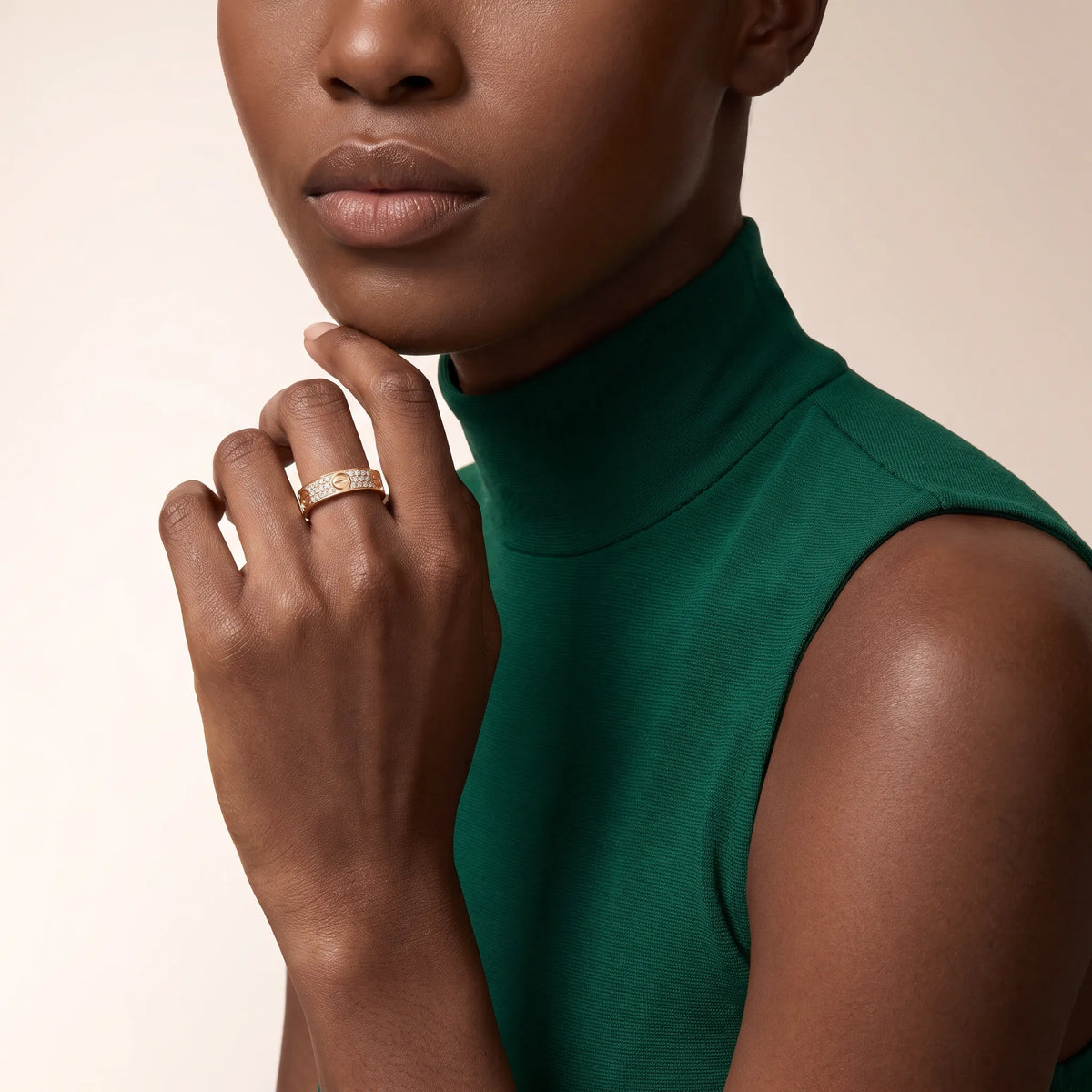 Love Radiant Pavé Band Ring