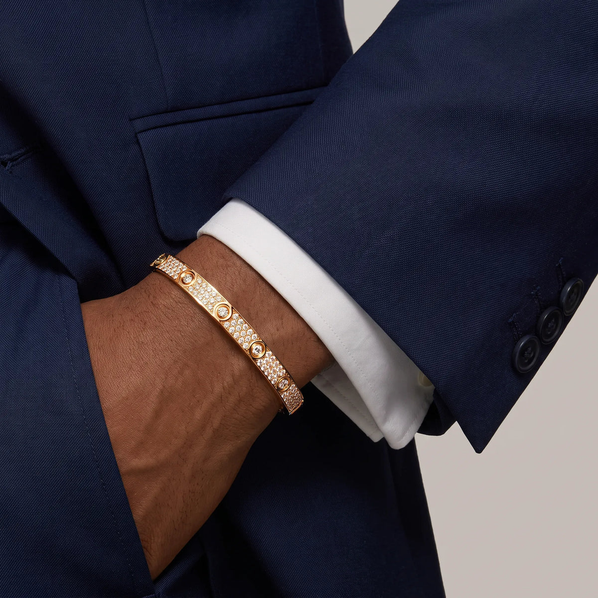Love Signature Pavé Bangle