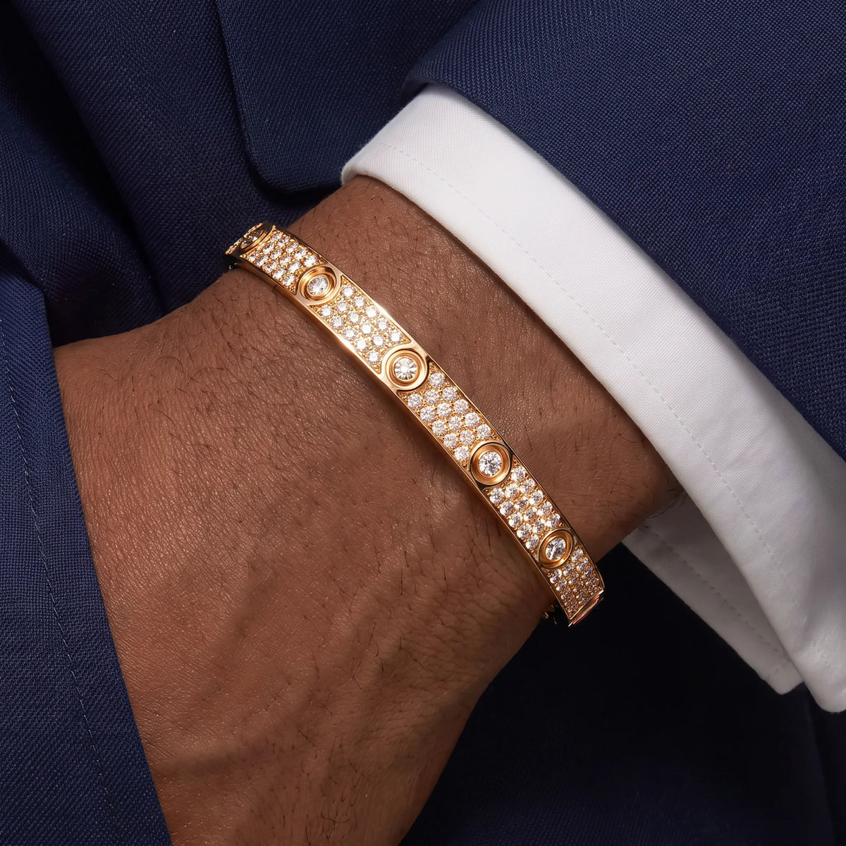 Love Signature Pavé Bangle