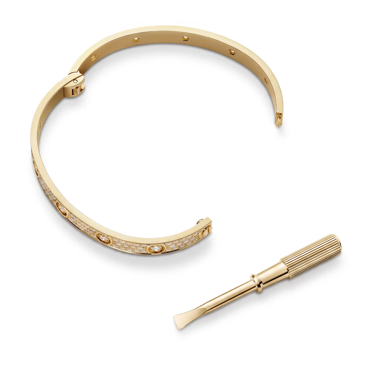 Love Signature Pavé Bangle