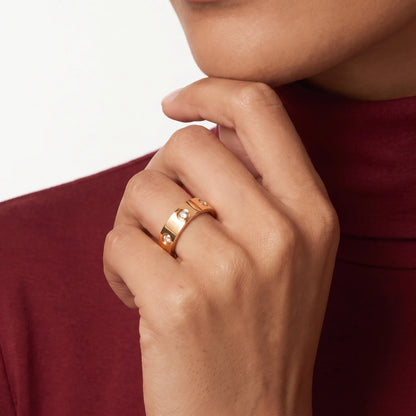 Love Six Stone Band Ring