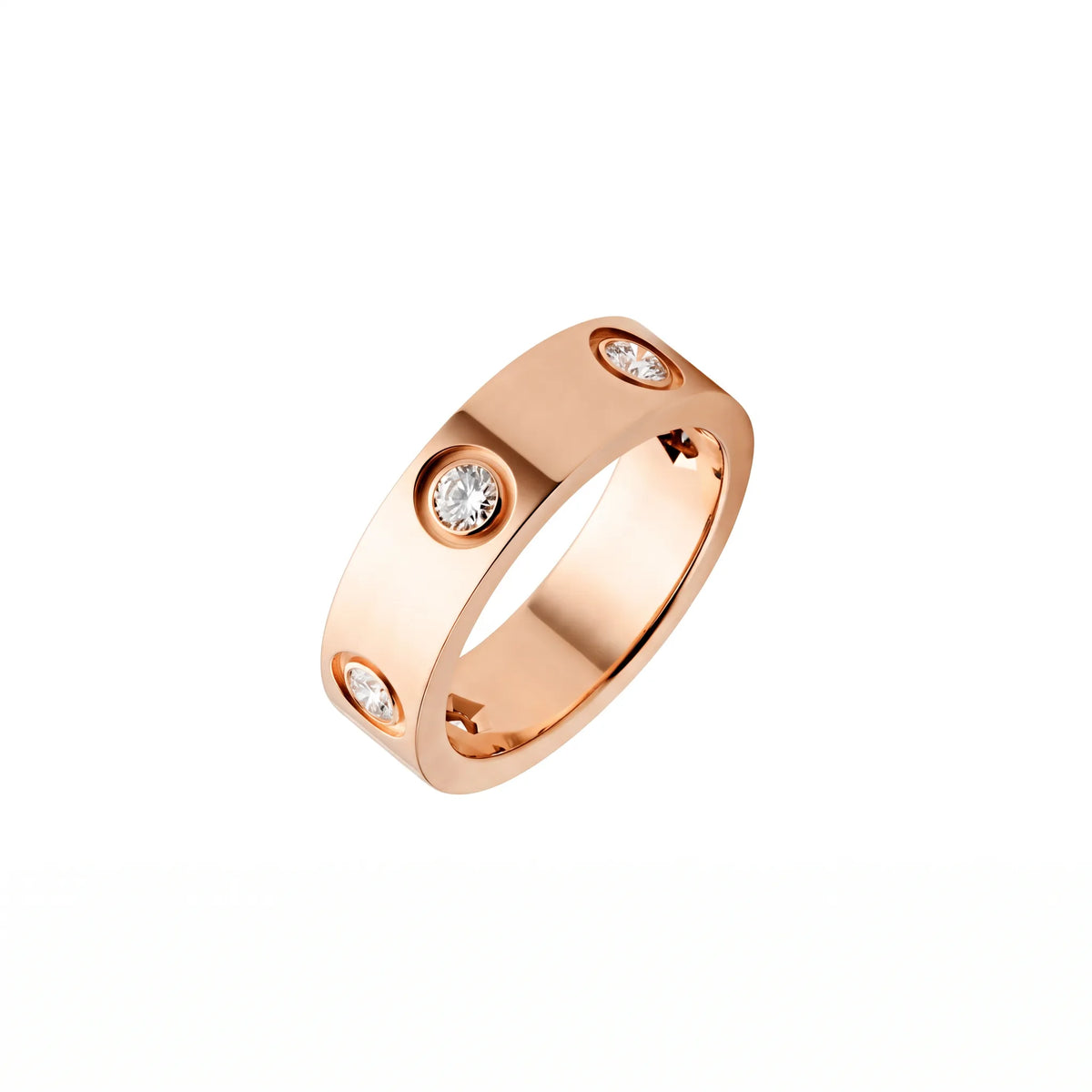 Love Six Stone Band Ring