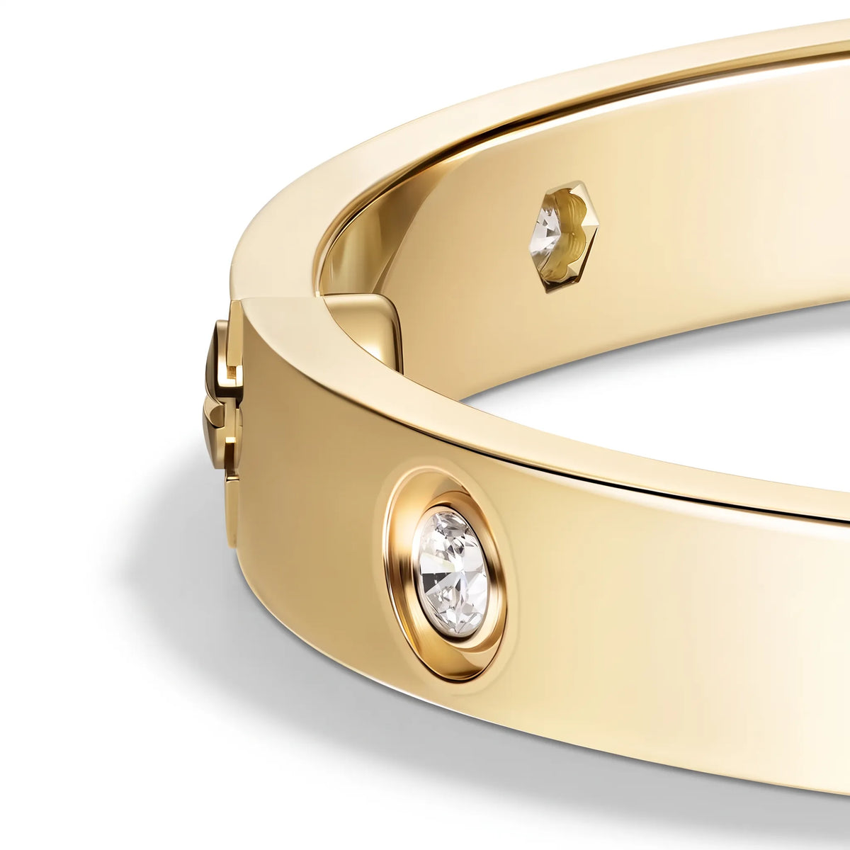 Love Ten-Stone Classic Bangle Bracelet