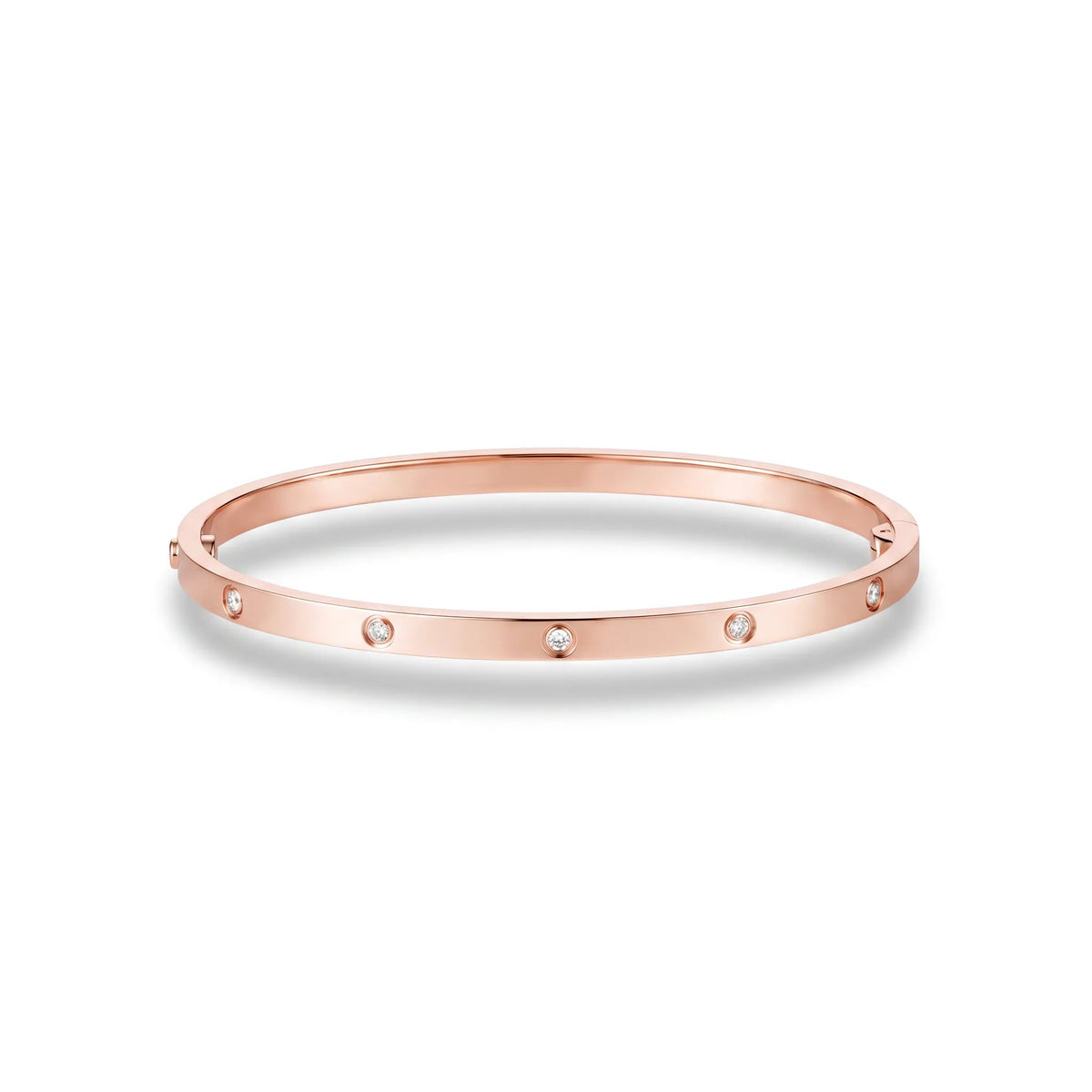 Love Ten-Stone Petite Bangle Bracelet