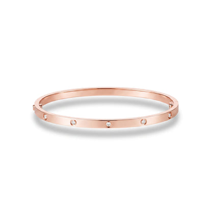 Love Ten-Stone Petite Bangle Bracelet