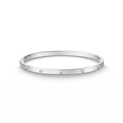 Love Ten-Stone Petite Bangle Bracelet