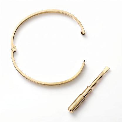 Love Ten-Stone Petite Bangle Bracelet