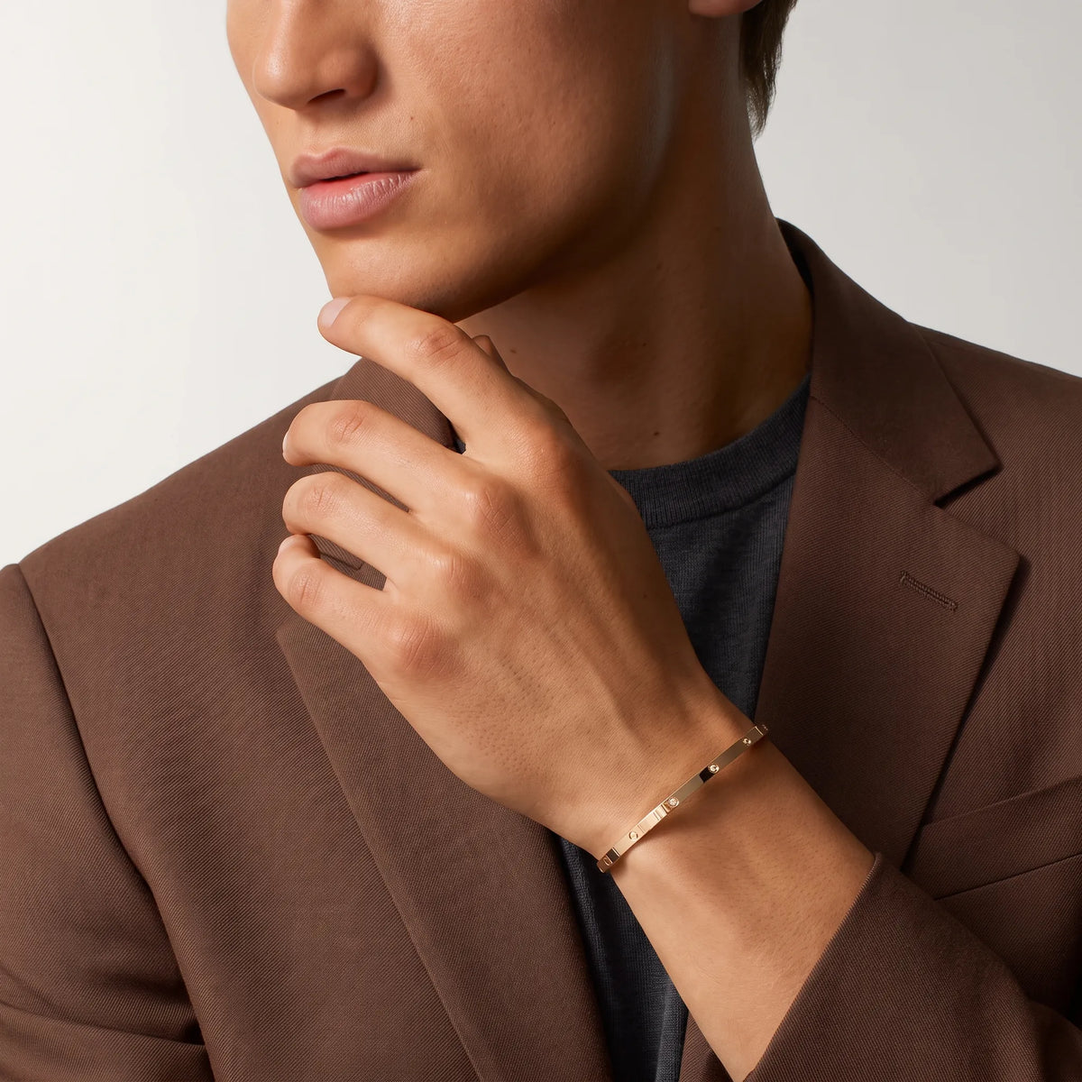 Love Ten-Stone Petite Bangle Bracelet