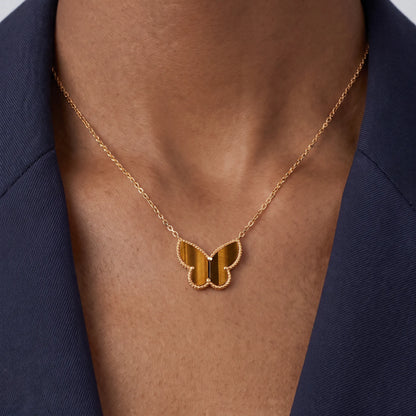 Lucky Alhambra Butterfly Necklace