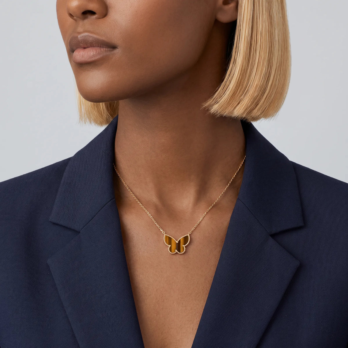 Lucky Alhambra Butterfly Necklace