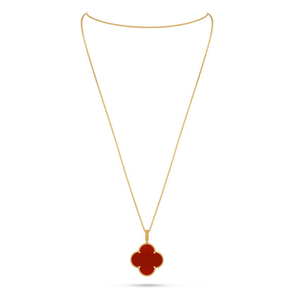Magic Alhambra 1 Motif Long Necklace