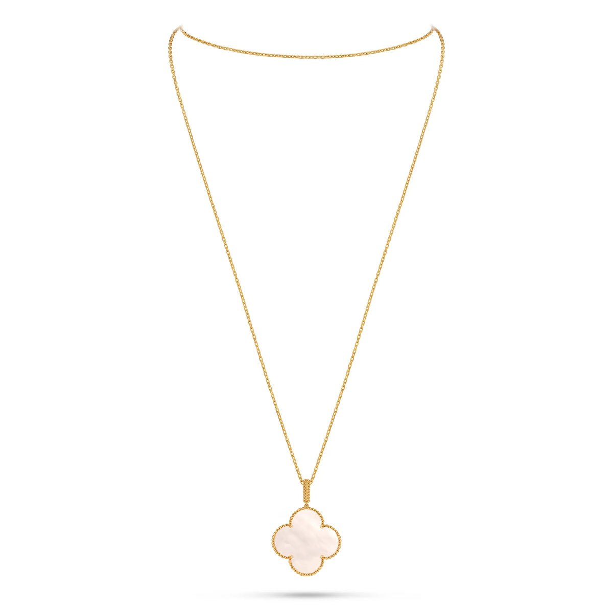 Magic Alhambra 1 Motif Long Necklace