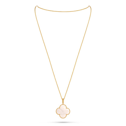 Magic Alhambra 1 Motif Long Necklace