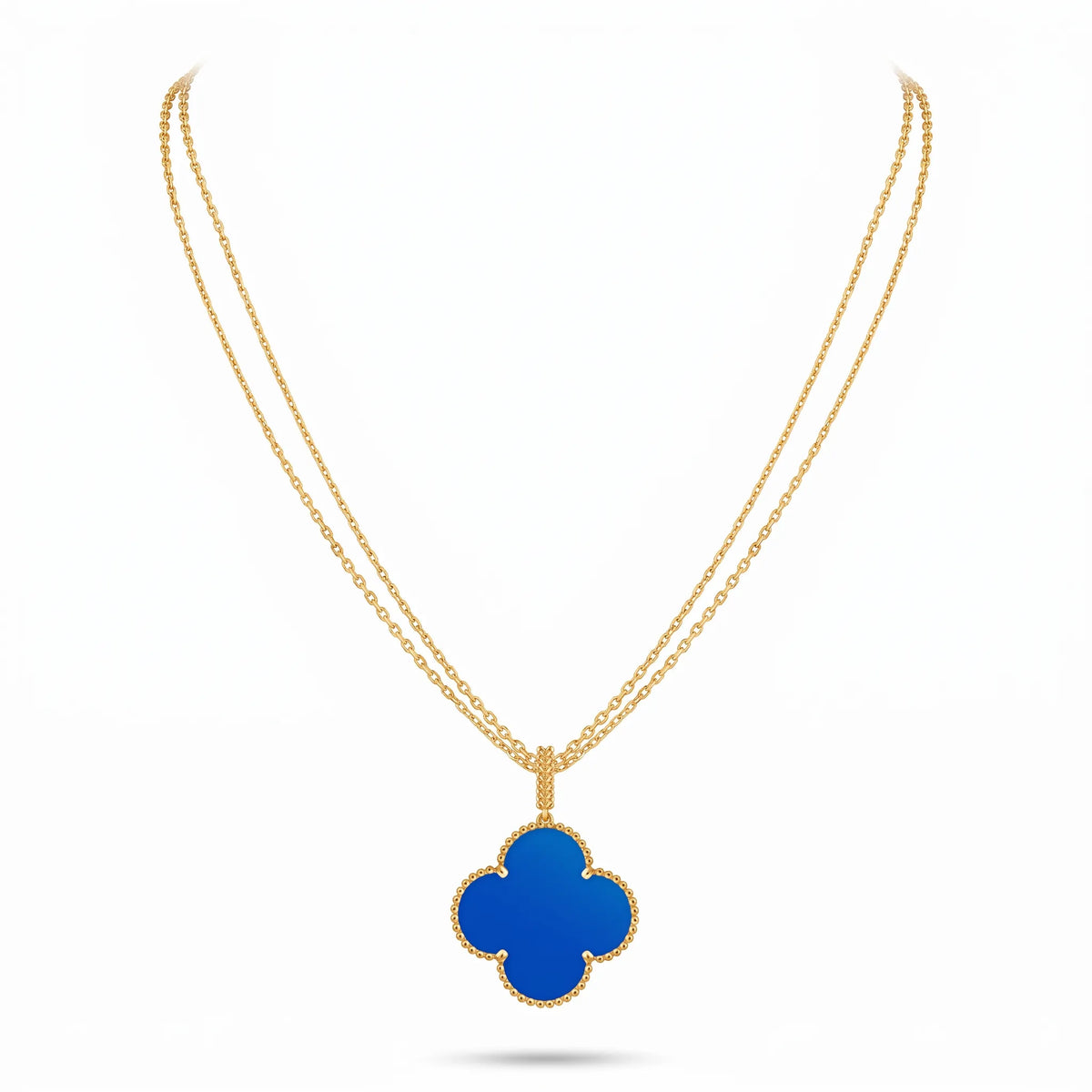 Magic Alhambra 1 Motif Long Necklace