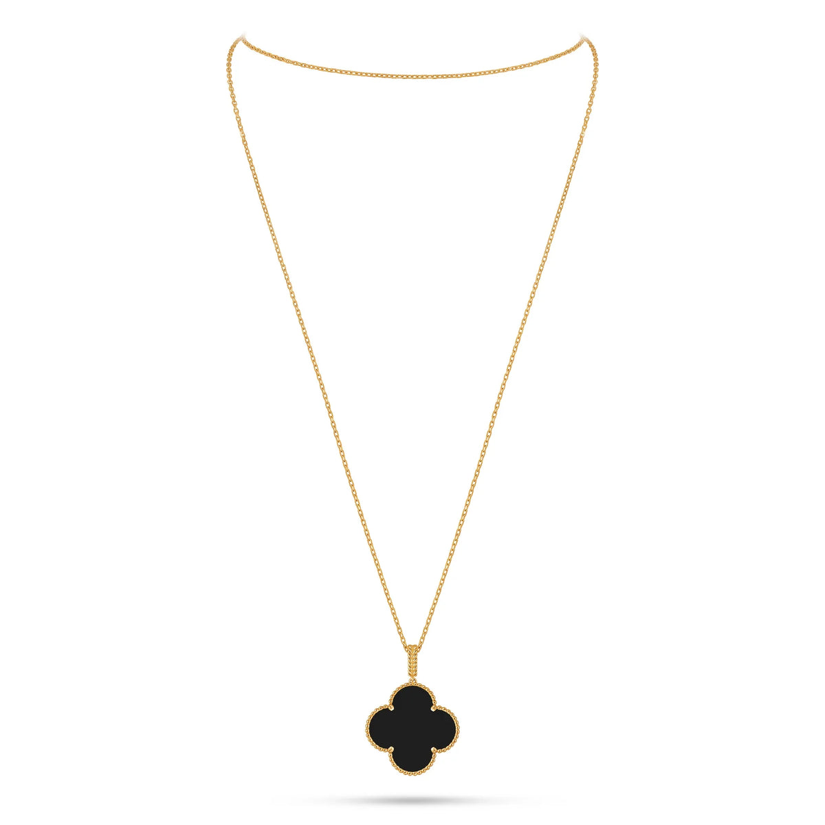 Magic Alhambra 1 Motif Long Necklace