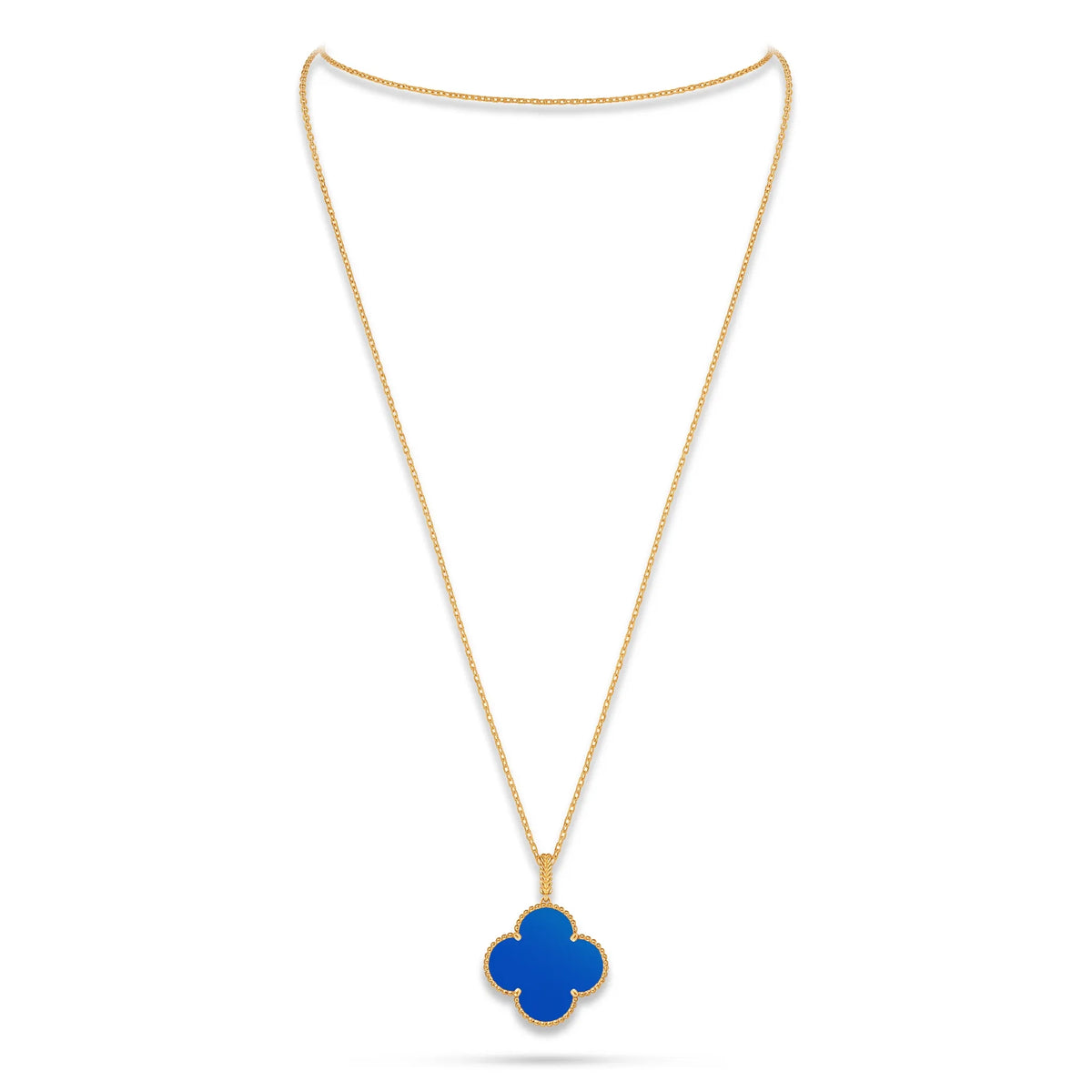 Magic Alhambra 1 Motif Long Necklace