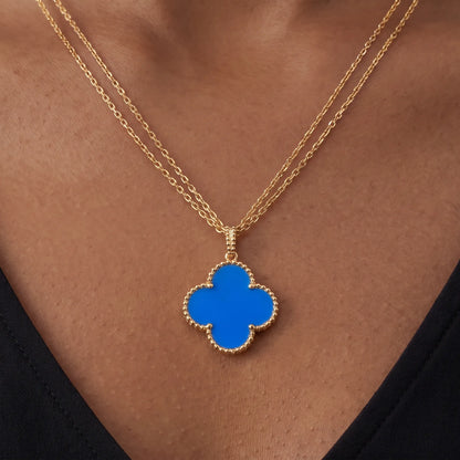 Magic Alhambra 1 Motif Long Necklace