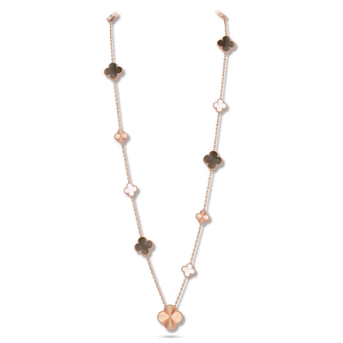 Magic Alhambra 15 Motif Transformable Long Necklace