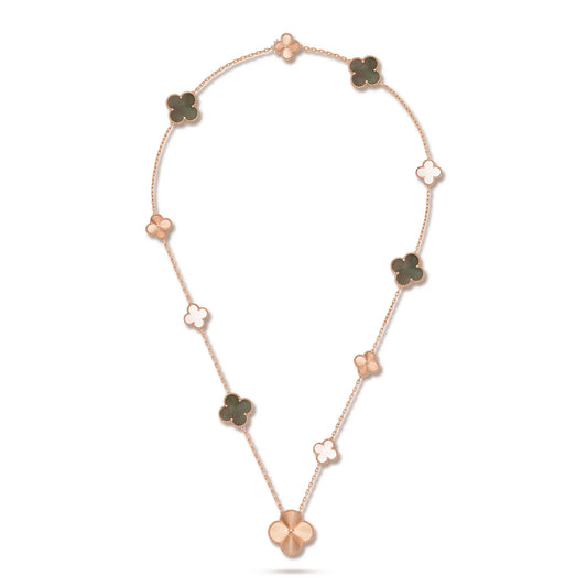 Magic Alhambra 15 Motif Transformable Long Necklace