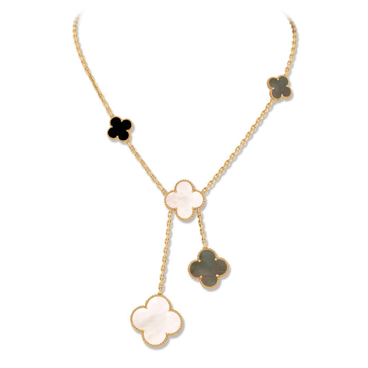 Magic Alhambra 6 Motif Necklace