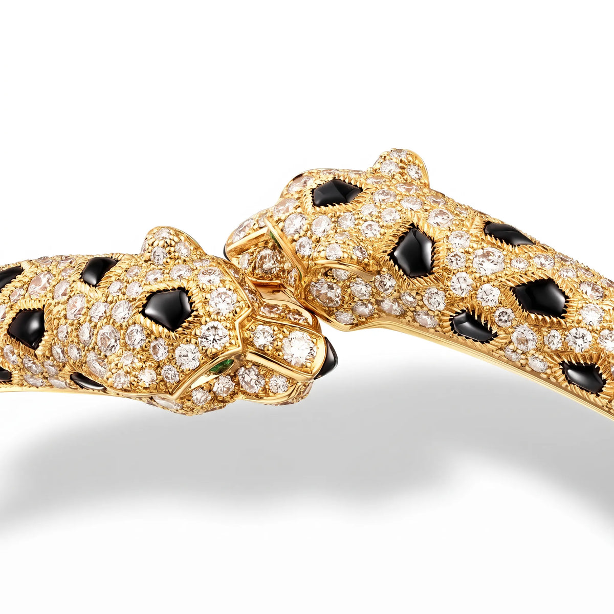 Panthere Half-Pavé Small Bracelet