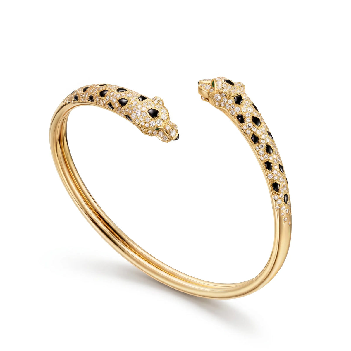 Panthere Half-Pavé Small Bracelet