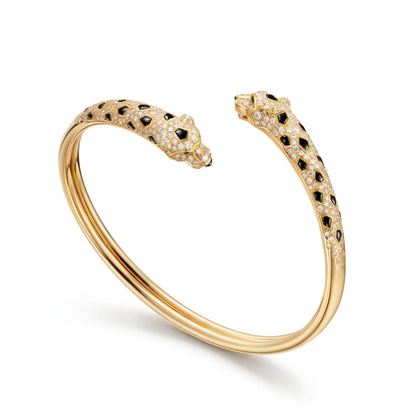 Panthere Half-Pavé Small Bracelet