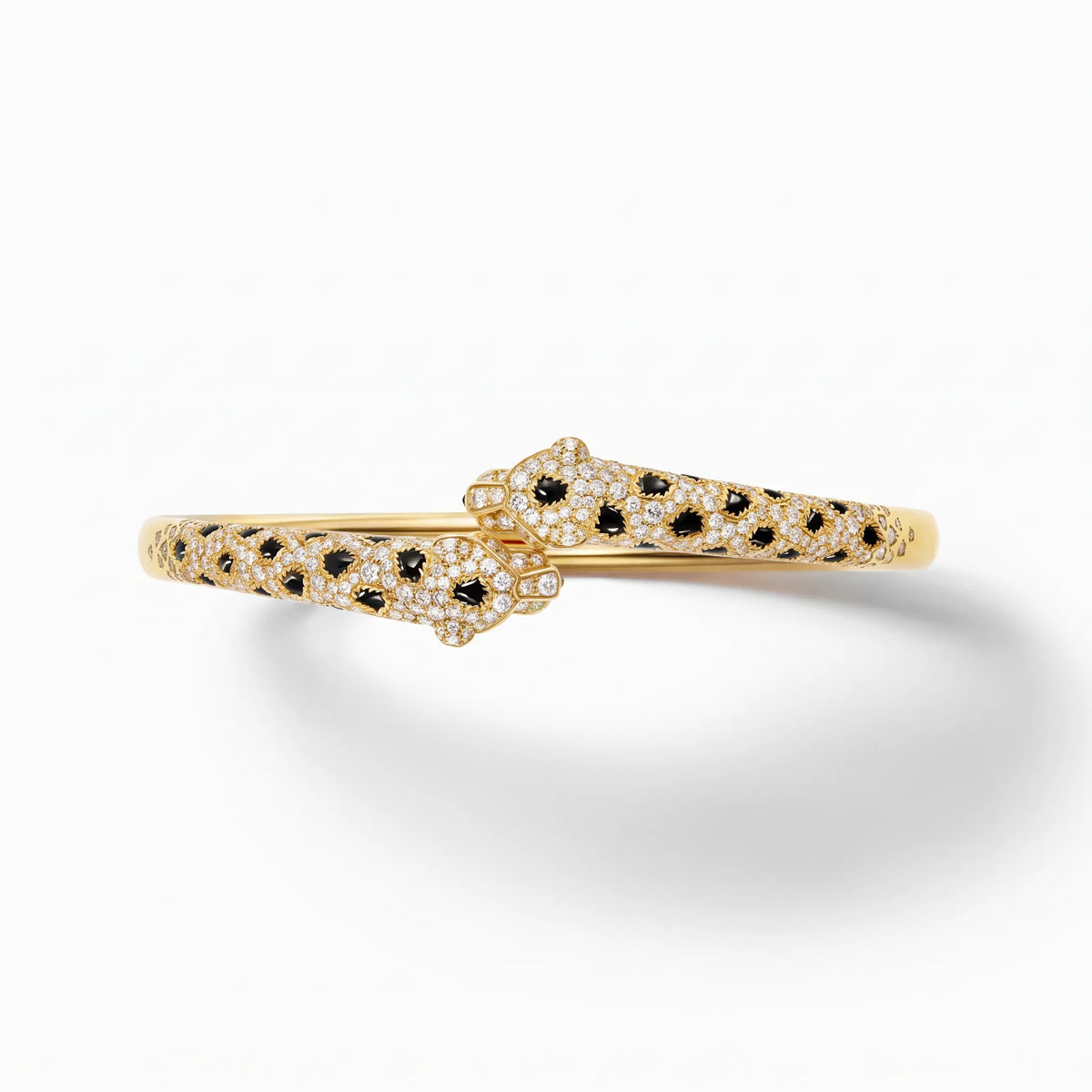 Panthere Half-Pavé Small Bracelet