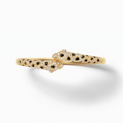 Panthere Half-Pavé Small Bracelet