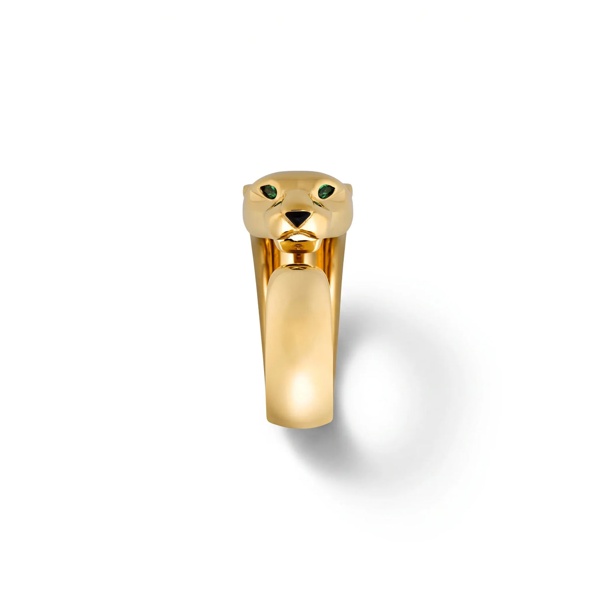 Panthère Medium Sculpted Head Ring